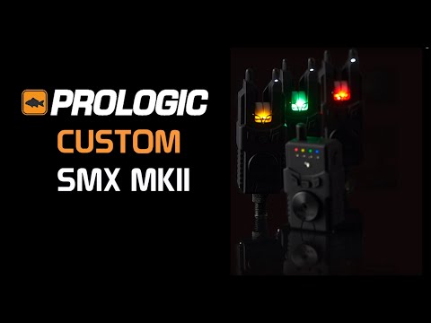 PROLOGIC - Sada signalizátorov LTD Custom SMX MKII Bite Alarm W Covers Set 3+1 Blue