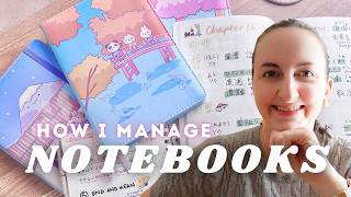 How I Manage My Notebooks For Language Study 🇯🇵🇨🇳🇷🇺