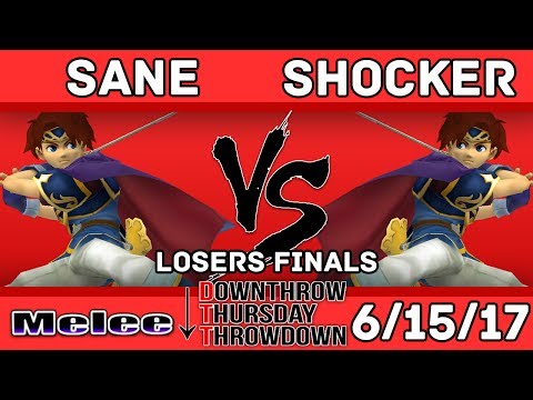 DTT #33 - Sane (Roy) VS. Big Shocker (Roy) - SSBM Losers Finals - Melee