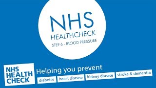 NHS Health check - Step 6 Blood Pressure