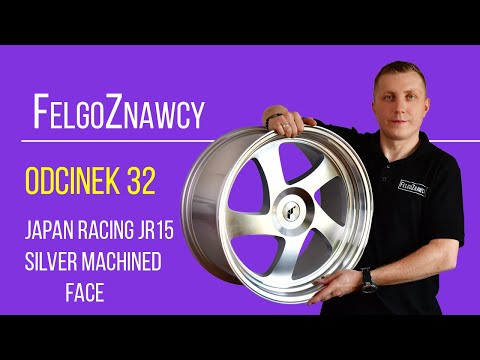 FelgoZnawcy #32 - Felgi Japan Racing JR15 🛞 Silver Machined Face