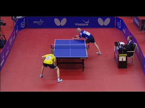 Table Tennis Safir Youth Open 2015 - Anton Kallberg Vs Romain Ruiz (1/2 Final)