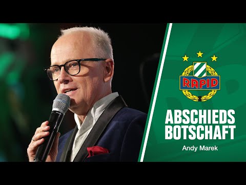 Abschiedsbotschaft von Andy Marek