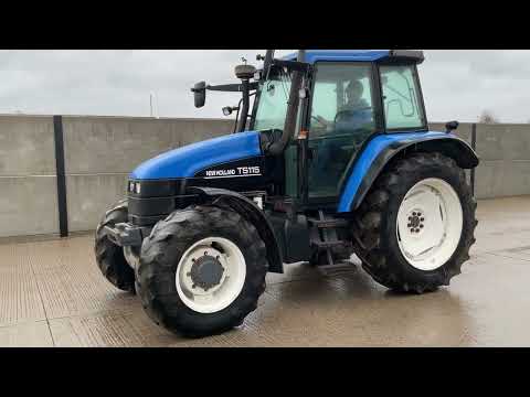NEW HOLLAND TS115 4WD TRACTOR - Image 2