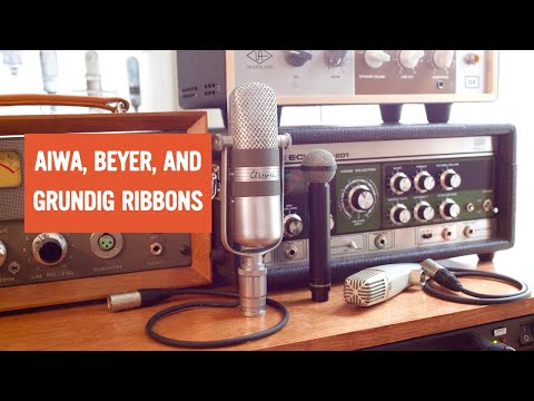 Vintage Grundig GBM 125 ribbon microphone (Beyerdynamic M260) image 10