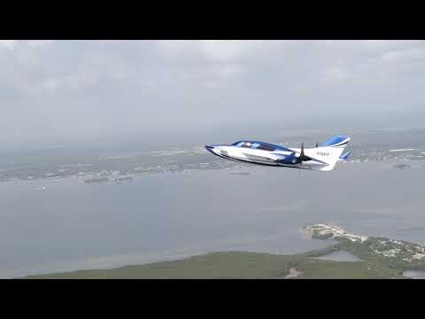 Velocity V-Twin in slow flight