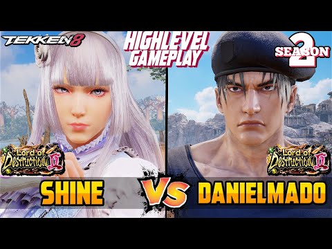T8 – SHINE (Lili) vs DANIELMADO (Jin Kazama) – Tekken 8 High Level Gameplay
