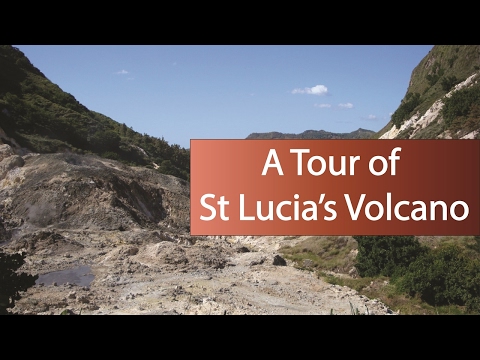 A Tour Of St Lucia's Volcano | The World's Only Drive In Volcano | The Sulphur Springs In St Lucia