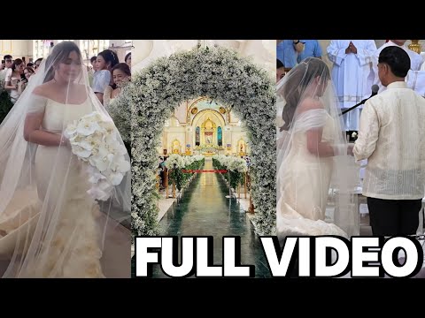 THE WEDDING Of Angeline Quinto and Nonrev Daquina♥️Full Video ng Kasal ni Angeline and Nonrev