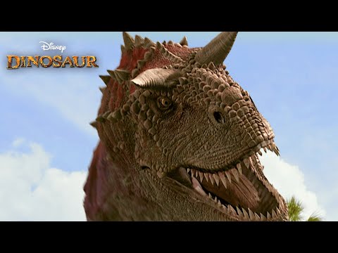Thumbnail of the video: The Carnotaurus Attack - Dinosaur (HD Movie Clip)