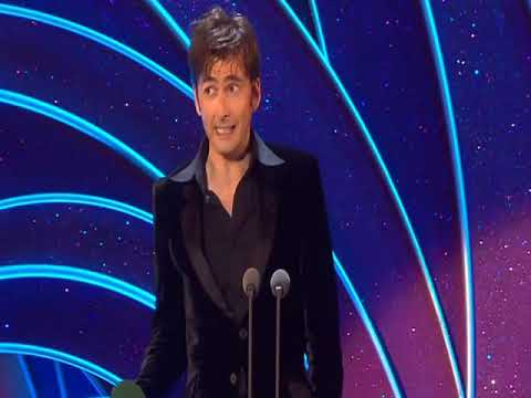 David Tennant Best Actor National Television Awards 2010