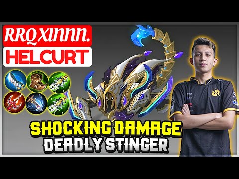 Shocking Damage Deadly Stinger [ XINNN. Helcurt ] Mobile Legends