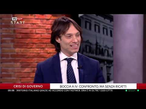 Gianluca Perilli (M5S) a SkyTg24 - 25/1/2021