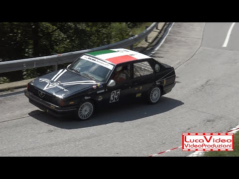 49° Slalom Garessio-S.Bernardo 2022 U.Condorelli Alfa 75 classe S6 - Passaggi esterni