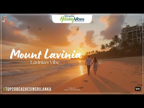 "Mount Lavinia Beach 🇱🇰 | Sri Lanka’s Iconic Coastal Escape with Holiday Vibes"