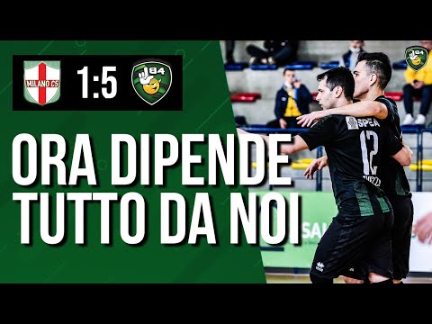 FUTSAL SERIE A2 2021 ● Milano C5 vs L84 1:5 Highlights