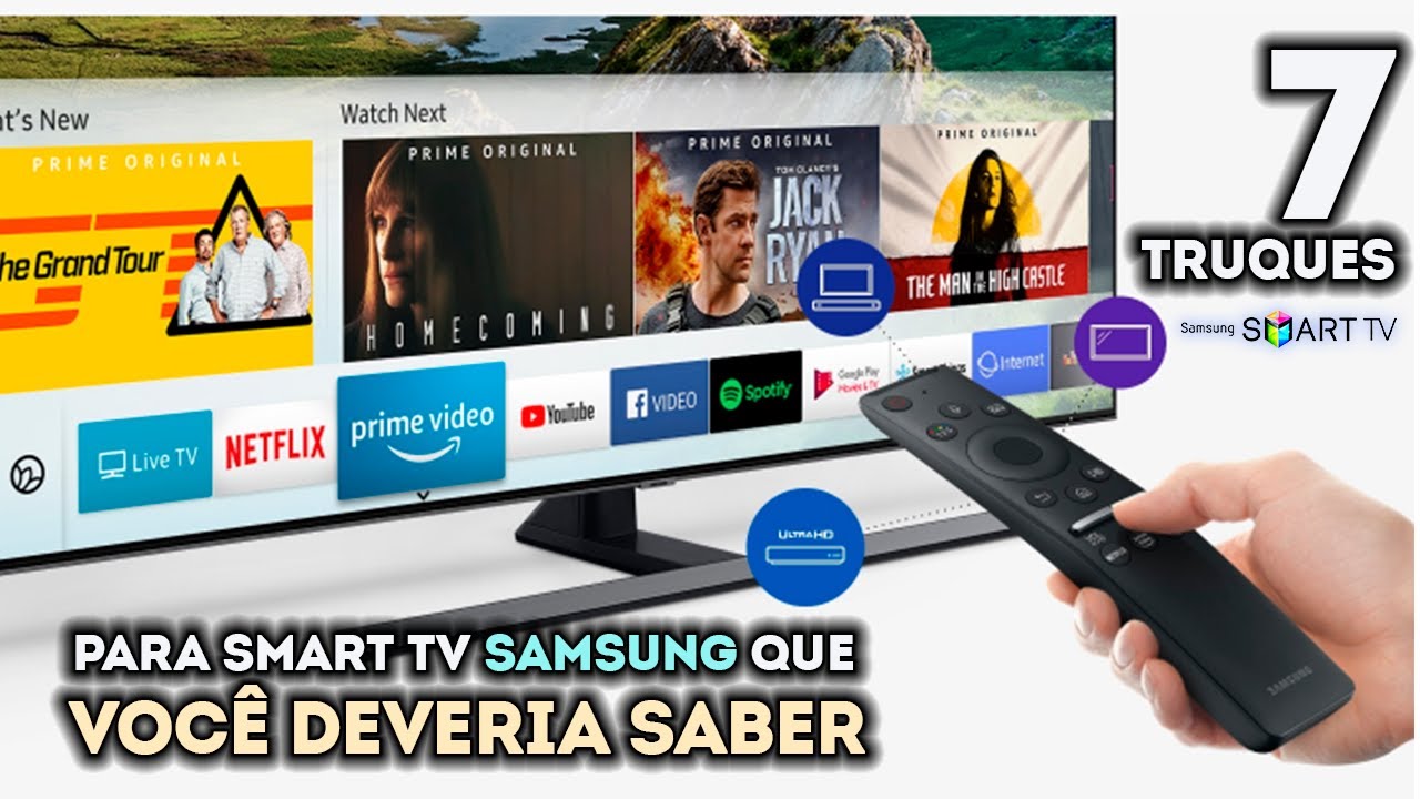 7 TRUQUES PARA SMART TV SAMSUNG QUE VOCÊ DEVERIA SABER