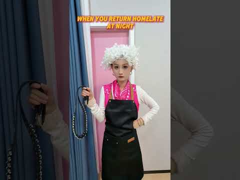 when you return homelate at night#joker #shorts