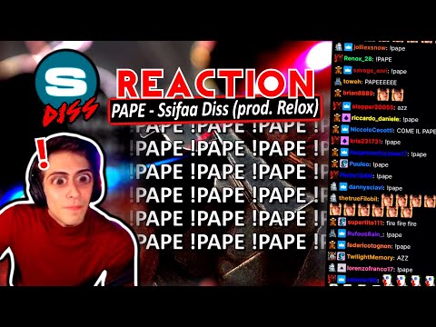 BLUR REAGISCE A "SSIFAA DISS FREESTYLE - El Pepe" +CHAT