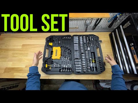 $75 DeWALT 142 PCS Mechanics Tool Set Worth It? (DWMT73802) 1/4 & 3/8" Drive, MM/SAE