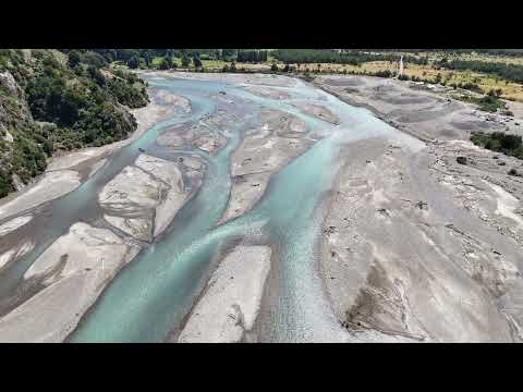 Rio Sin Nombre en Lago Verde, Comuna de Rio Ibañez, Aysen - Chile