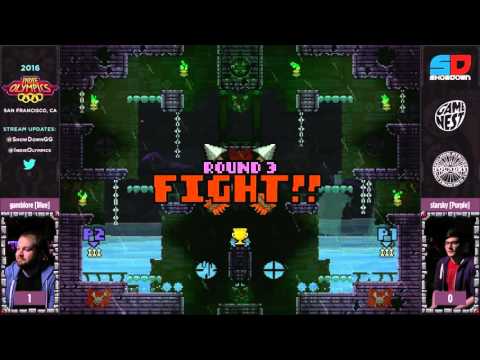 Indie Olympics 2016: Towerfall - gamblore vs starsky - Pools