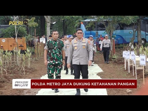 PRESISI UPDATE: POLDA METRO JAYA LAKSANAKAN PANEN JAGUNG DUKUNG KETAHANAN PANGAN 26/02/2025 (21.00)