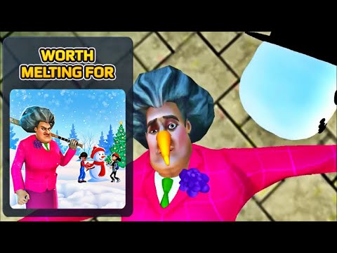 Scary Teacher 3D -New Update New Levels Miss T vs Snowman|Special Christmas Chapter 2021 Android.iOS