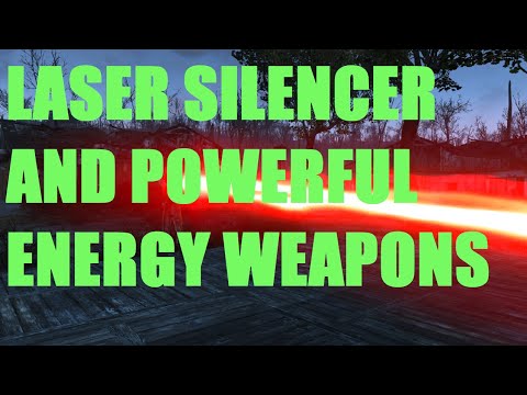 Fallout 4 Mod Review - Laser Silencer and Powerful Energy Weapons