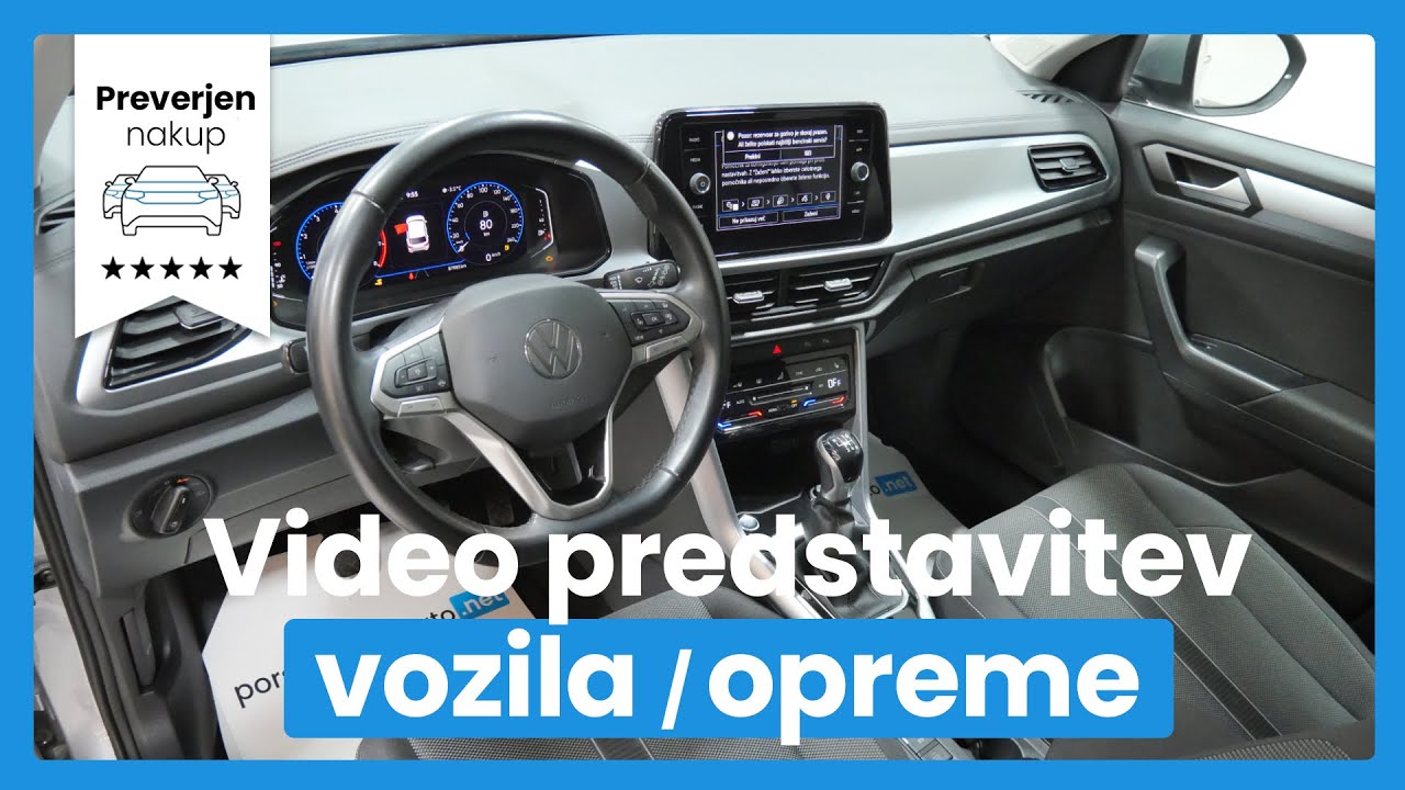 Volkswagen T-Roc 1.0 TSI Life - DIGITALNI ŠTEVCI - KAMERA