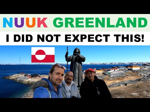 Erste Eindrücke von Nuuk, der Hauptstadt Grönlands – Begegnungen mit Einheimischen und Stadtführung