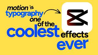 Motion Typography Smooth Animation in CapCut - CapCut Tutorial