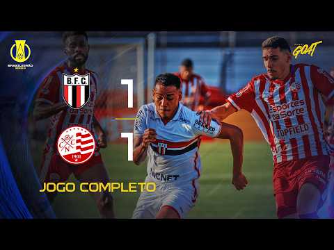 BOTAFOGO-SP X NÁUTICO | JOGO COMPLETO | BRASILEIRÃO SÉRIE B