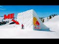 Average Skier Tries A 100ft Red Bull Jump