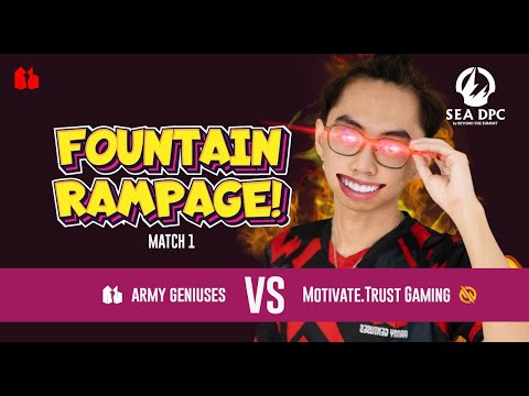 HIGHLIGHTS | AG vs Motivate Trust // DPC SEA SPRING TOUR DIVISION 2 - DB Fountain Rampage (Match 1)