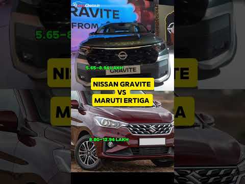 Nissan Gravite vs Maruti Ertiga | Comparison 2026