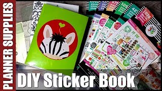✂ DIY - Sticker Book | Jak przechowuje naklejki