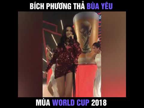 Bích Phương thả bùa yêu mùa World Cup 2018