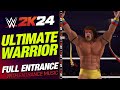 ULTIMATE WARRIOR WWE 2K24 ENTRANCE WWE2K24 ULTIMATE WARRIOR ENTRANCE WRESTLEMANIA 5