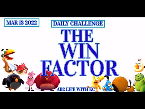 ANGRY BIRDS 2 DAILY CHALLENGE Today , March 13 2022 In it to win it! @ KING PIG PANIC.Updtd March 16