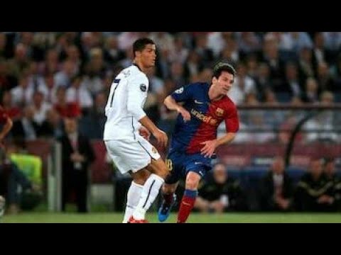 Messi Vs Ronaldo in 2009 champions league final