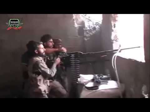 استهداف قوات النظام في مبنى الخدمات من قبل لواء الأحواز العربية في دير الزور في محافظة دير الزور