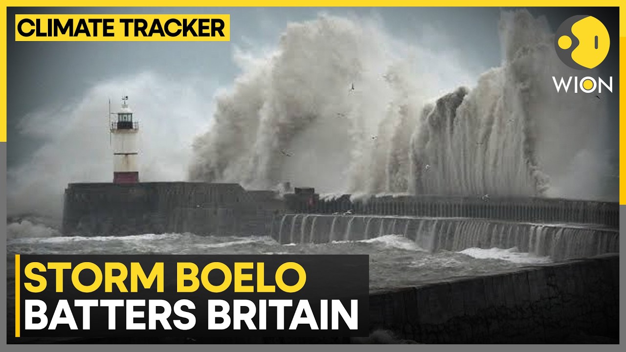 Storm Boelo Batters Britain, Thousands Lose Powers After Storm | WION Climate Tracker