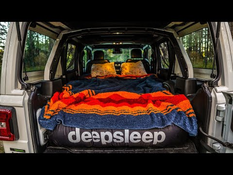 YouTube video about: Will a full size mattress fit in a jeep wrangler?