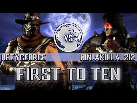 Mortal Kombat X: NinjaKilla_212 vs HeeyGeorge FT10 (OMFG)