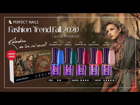 Fashion Trend Fall 2020 - Gél lakk kollekció| Perfect Nails