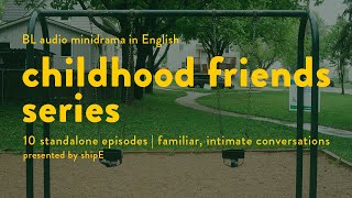 「甘えすぎかな」幼馴染カプの、日常ときどき甘々の英語BL【日英字幕】