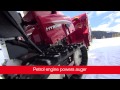 Снегоуборщик бензиновый Honda HSM 1380 I E - видео №1
