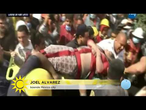 Svenske Joel i Mexico City: "Hus och byggnader föll ner" - Nyhetsmorgon (TV4)