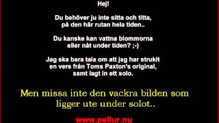 I give you the morning - Tom Paxton cover